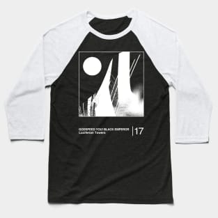 GY!BE / Original Minimalist Graphic Artwork Design Baseball T-Shirt